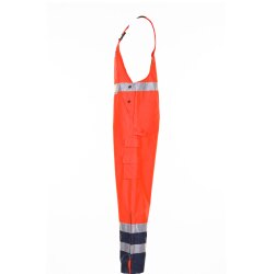 PLANAM Herren Regenlatzhose WARNSCHUTZ Reflex Orange/Marine