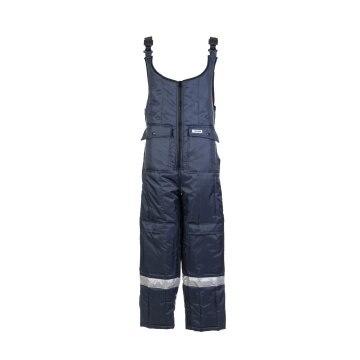 PLANAM Herren Kühlhaus-Latzhose KÜHL-/GEFRIERHAUS Marine