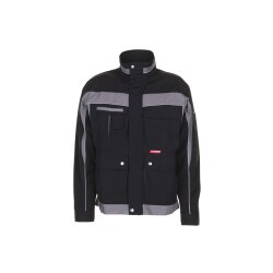 PLANAM Herren Bundjacke PLALINE Canvas Schwarz/Zink
