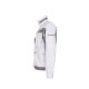 PLANAM Herren Bundjacke PLALINE Canvas Reinweiß/Zink