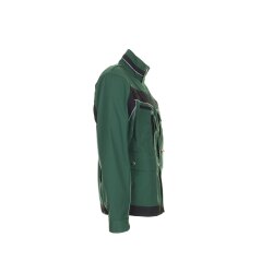 PLANAM Herren Bundjacke PLALINE Canvas Grün/Schwarz