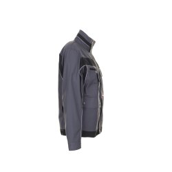 PLANAM Herren Bundjacke PLALINE Canvas Schiefer/Schwarz