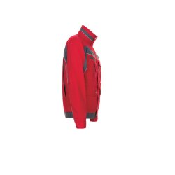 PLANAM Herren Bundjacke PLALINE Canvas Rot/Schiefer