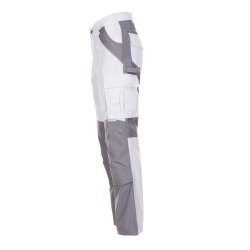 PLANAM Herren Bundhose PLALINE Canvas Reinweiß/Zink