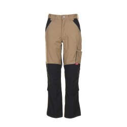 PLANAM Herren Bundhose PLALINE Canvas Sand/Schwarz