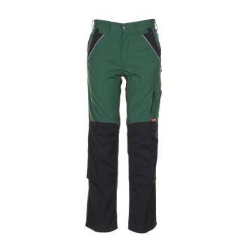 PLANAM Herren Bundhose PLALINE Canvas Grün/Schwarz