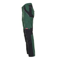 PLANAM Herren Bundhose PLALINE Canvas Grün/Schwarz