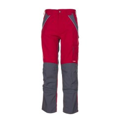 PLANAM Herren Bundhose PLALINE Canvas Rot/Schiefer