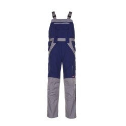 PLANAM Herren Latzhose PLALINE Canvas Marine/Zink