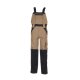 PLANAM Herren Latzhose PLALINE Canvas Sand/Schwarz
