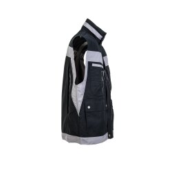 PLANAM Herren Weste PLALINE Canvas Schwarz/Zink