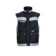 PLANAM Herren Weste PLALINE Canvas Schwarz/Zink
