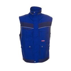 PLANAM Herren Weste PLALINE Canvas Kornblumenblau/Marine