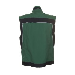 PLANAM Herren Weste PLALINE Canvas Grün/Schwarz