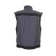 PLANAM Herren Weste PLALINE Canvas Schiefer/Schwarz