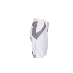 PLANAM Herren Shorts PLALINE Canvas Reinweiß/Zink