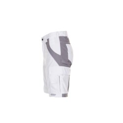 PLANAM Herren Shorts PLALINE Canvas Reinweiß/Zink