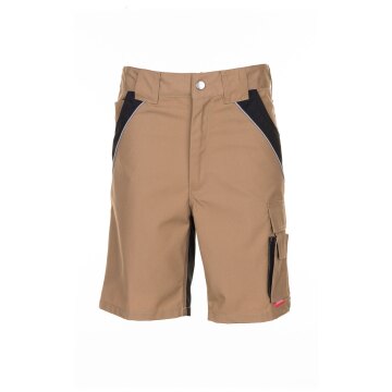 PLANAM Herren Shorts PLALINE Canvas Sand/Schwarz