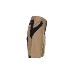 PLANAM Herren Shorts PLALINE Canvas Sand/Schwarz