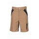 PLANAM Herren Shorts PLALINE Canvas Sand/Schwarz