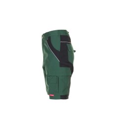 PLANAM Herren Shorts PLALINE Canvas Grün/Schwarz