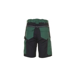 PLANAM Herren Shorts PLALINE Canvas Grün/Schwarz