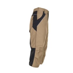 PLANAM Herren ¾-Hose PLALINE Canvas Sand/Schwarz