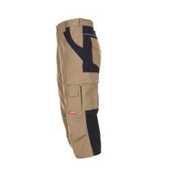 PLANAM Herren ¾-Hose PLALINE Canvas Sand/Schwarz