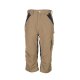 PLANAM Herren ¾-Hose PLALINE Canvas Sand/Schwarz