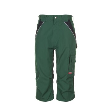 PLANAM Herren ¾-Hose PLALINE Canvas Grün/Schwarz