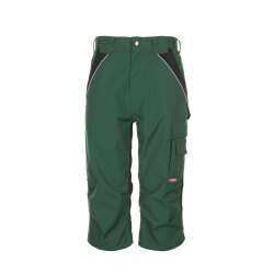 PLANAM Herren ¾-Hose PLALINE Canvas Grün/Schwarz