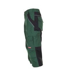 PLANAM Herren ¾-Hose PLALINE Canvas Grün/Schwarz