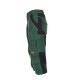 PLANAM Herren ¾-Hose PLALINE Canvas Grün/Schwarz