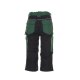 PLANAM Herren ¾-Hose PLALINE Canvas Grün/Schwarz
