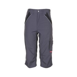 PLANAM Herren ¾-Hose PLALINE Canvas Schiefer/Schwarz