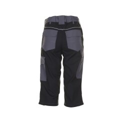 PLANAM Herren ¾-Hose PLALINE Canvas Schiefer/Schwarz
