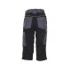 PLANAM Herren ¾-Hose PLALINE Canvas Schiefer/Schwarz