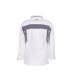 PLANAM Herren Softshelljacke PLALINE Reflexbiesen Reinweiß/Zink