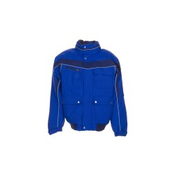 PLANAM Herren Blouson PLALINE PU-beschichtet Kornblau/Marine