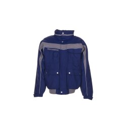 PLANAM Herren Blouson PLALINE PU-beschichtet Marine/Zink