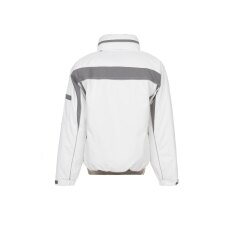 PLANAM Herren Blouson PLALINE PU-beschichtet Reinweiß/Zink