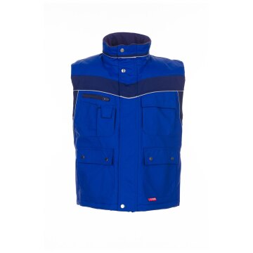 PLANAM Herren Winterweste PLALINE PU-beschichtet Kornblau/Marine