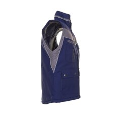 PLANAM Herren Winterweste PLALINE PU-beschichtet Marine/Zink