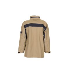 PLANAM Herren Allwetterjacke PLALINE PU-beschichtet Sand/Schwarz