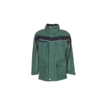 PLANAM Herren Allwetterjacke PLALINE PU-beschichtet Grün/Schwarz
