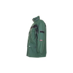 PLANAM Herren Allwetterjacke PLALINE PU-beschichtet Grün/Schwarz