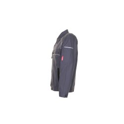 PLANAM Herren Bundjacke CANVAS-320 Reflex CORDURA® Grau/Schwarz