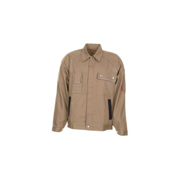 PLANAM Herren Bundjacke CANVAS-320 Reflex CORDURA® Khaki/Schwarz