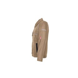 PLANAM Herren Bundjacke CANVAS-320 Reflex CORDURA® Khaki/Schwarz