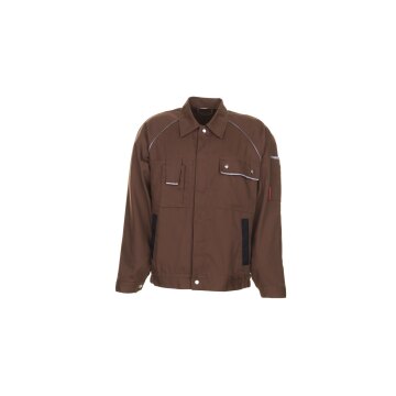 PLANAM Herren Bundjacke CANVAS-320 Reflex CORDURA® Braun/Schwarz